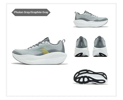 361 Degrees PopBlaze 5 Men Running Shoes New Cushioning Thick-soled Breathable Non-slip Outdoor Jogging Male Sneakers 672532212