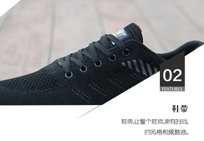 Men's Casual Running Shoes 2025 with Outdoor Anti Slip Design Gray Flat Sports Shoes Black Fashionable Low-priced Men's Shoes