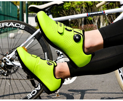 New Unisex pedal Cycling Shoes Flat shoes Suitable For Mountain Sports Pedal Self-Locking Cycling Shoes Breathable Cycling Shoes
