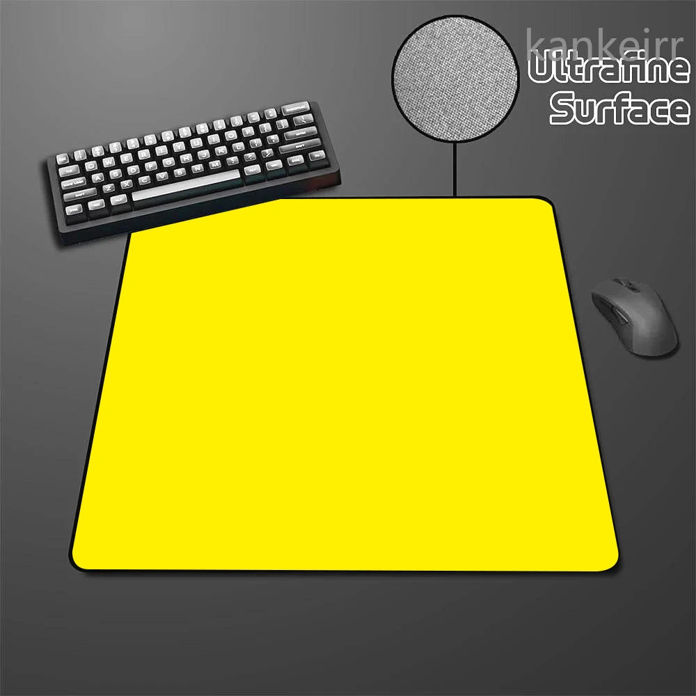 Fekete Speed egérpad, egyszínű, nagy rugalmasságú, csúszásmentes aljú gaming egérszőnyeg, prémium e-sport egérpad, ultrafinom felületű deskmat