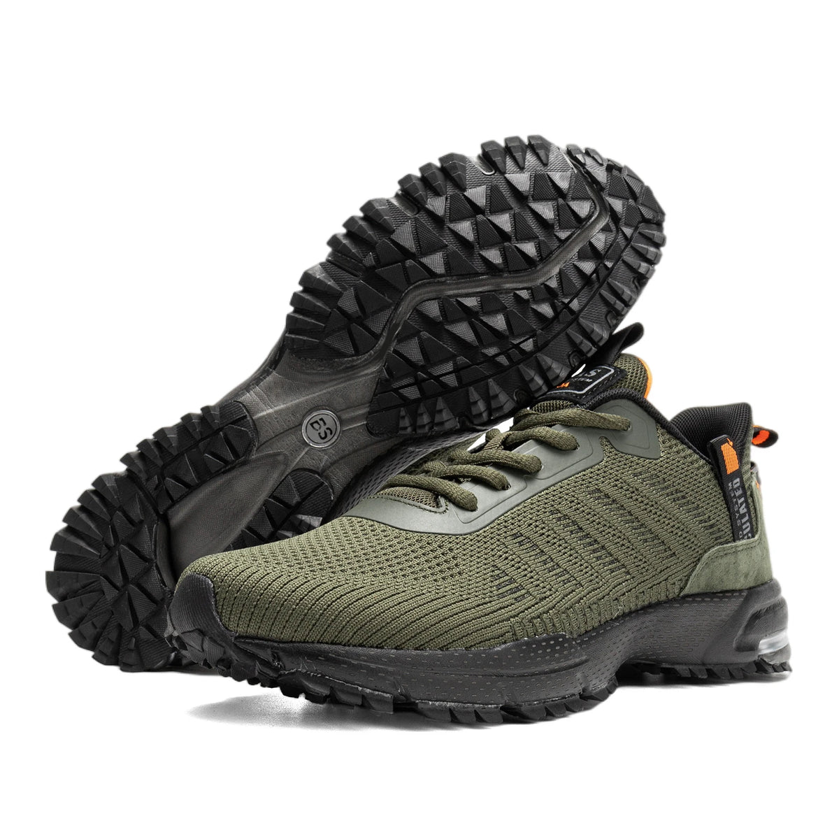 Ténis de corrida para homem Baasploa – Ténis casuais de malha, leves e de design, para corrida, respiráveis, com atacadores, para caminhada desportiva
