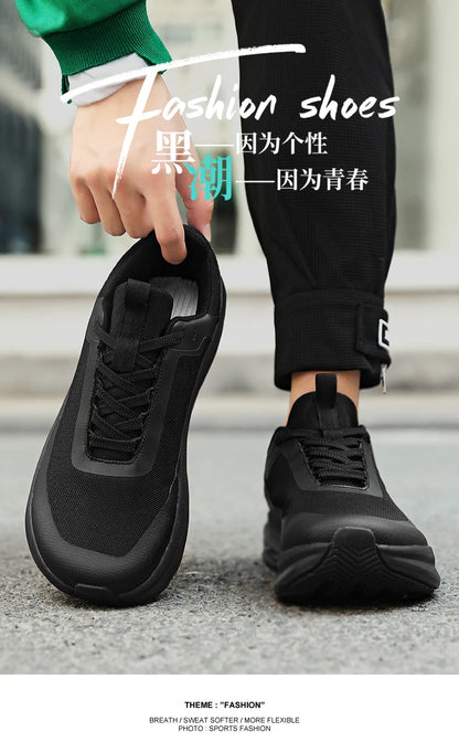 Men Running Shoes Marathon Speciality Sports Breathable Lightweight Women's Comfortable Nonskid Leisure Sneakers Plus Size 38-46