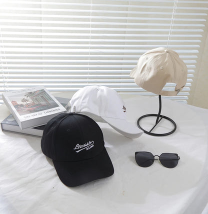 Vintage Letter Embroidery Baseball Cap 100% Cotton Dad Hat Adjustable Men Women Streetwear Outdoor Casual Sun Hat Gorra ﻿