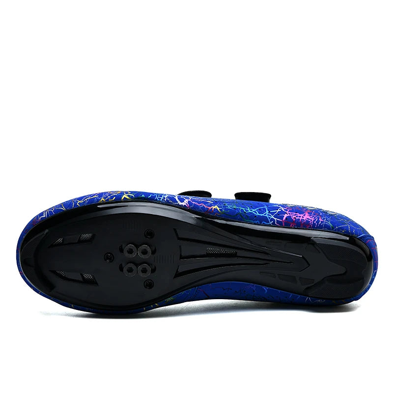 New Cycling Shoes Men's Self-locking Racing Road Cycling Sports Shoes Lockless Training Shoes Women's SPD Cleats Cycling Shoes