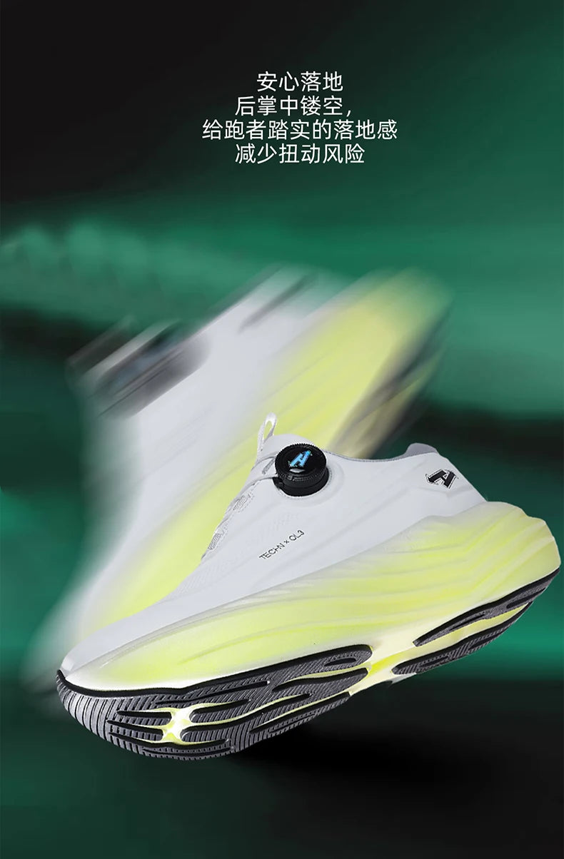 Men's High Platform Running Shoes | Breathable Mesh Athletic Sneakers | Rotating Buckle Quick Wear Casual Walking Shoes