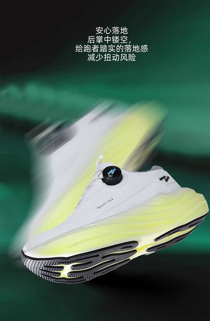 Men's High Platform Running Shoes | Breathable Mesh Athletic Sneakers | Rotating Buckle Quick Wear Casual Walking Shoes