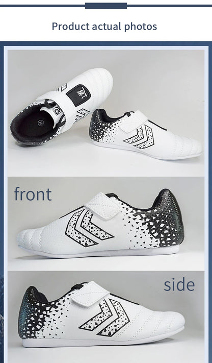 Taekwondo Shoes Breathable Wear-resistant kickboxing kung fu Professional Tae kwon do Martial Arts Sneaker Shoes Kids to Adult