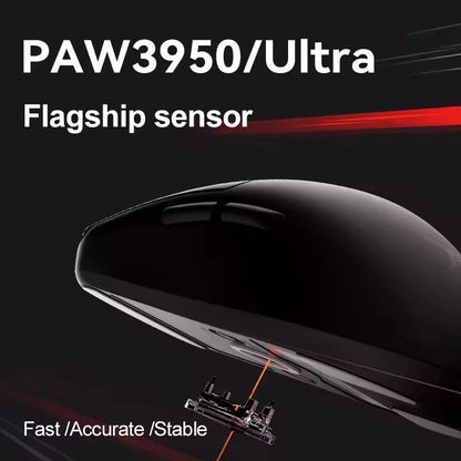 Rato Gaming Sem Fios ATK BlazingSky F1 Extreme PAW3950 Ultra Dual-Mode 8000Hz, 35g, Leve, para E-sports FPS