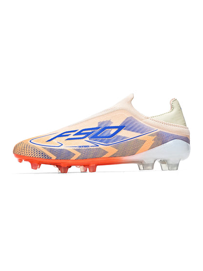 Anti-slip AG/FG Soccer Boots，TPU Shock Absorption Sole，Durable PU Fabric Upper，Teenager Boys Girls Professional Field Sneakers