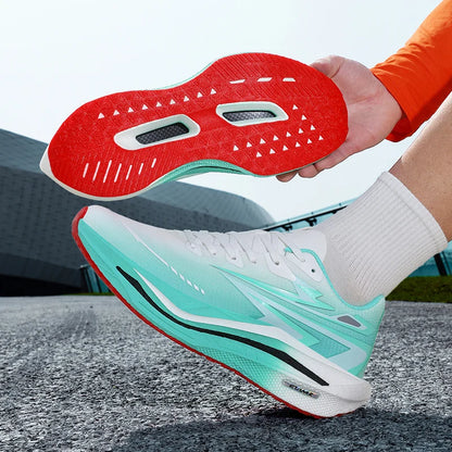 Sapatilhas desportivas unissexo modernas com atacadores para corrida, absorção de impacto, antiderrapantes, com efeito rebound, para treino, modelo 2026, sapatilhas de fitness outdoor
