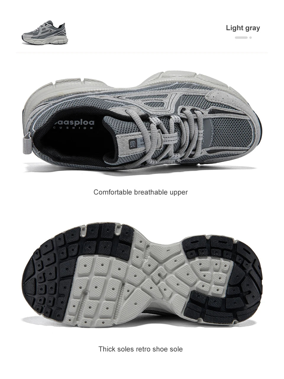 Baasploa Women Running Shoes Fashion Lightweight Mesh Non-slip Jogging Sneaker Female Outdoor Breathable Colorful Casual Shoes
