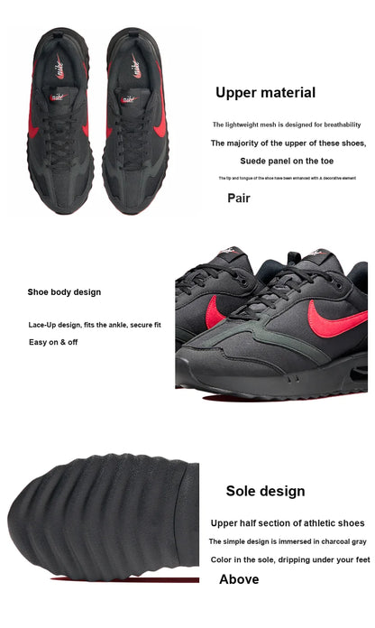 POIZON Nike Air Max Dawn 'Black University Red'