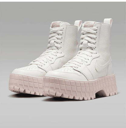Nike genuine Air Jordan women's cushioned and durable thick soled short boots FJ5737-116