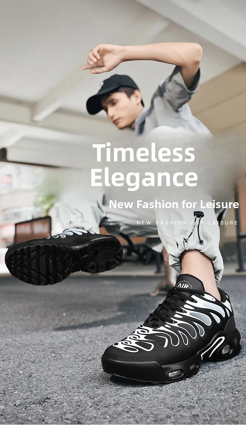 Fashionable Casual Sports Men's Shoes Outdoor Travel Large Size Versatile Daily Classic Running Shoes Breathable Lightweight ...