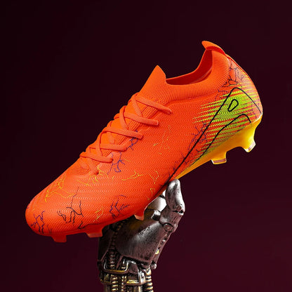 New Men's Football Boots Wholesale Cleats Non-Slip Sneakers Training Soccer Shoes Top Quality FG Drop Shipping Unisex Adult