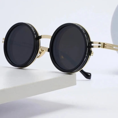 New ND2-400 Adjustable Dimming Glasses 9 Level UV400 Fishing Sunglasses With Glasse Case ND Filter Sun Glasses Driving