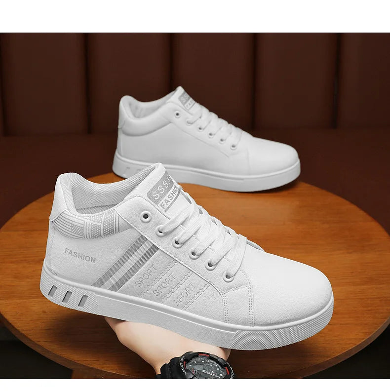 Męskie buty do skateboardingu 48 – codzienne, wysokie trampki do chodzenia, buty sportowe, oddychające buty hip-hopowe, buty uliczne, Chaussure Homme