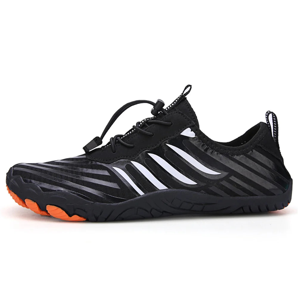 Sapatos Aquáticos Unissexo de Secagem Rápida para Homem e Mulher, Coloridos, para Praia, Natação, Surf e Beira-Mar, Ténis Aquáticos para Casal, Descalços, para Caminhada em Riachos
