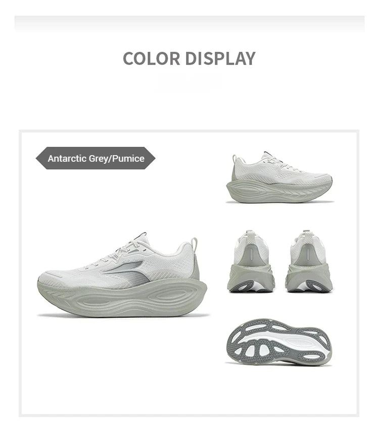 361 Degrees PopBlaze 5 Men Running Shoes New Cushioning Thick-soled Breathable Non-slip Outdoor Jogging Male Sneakers 672532212
