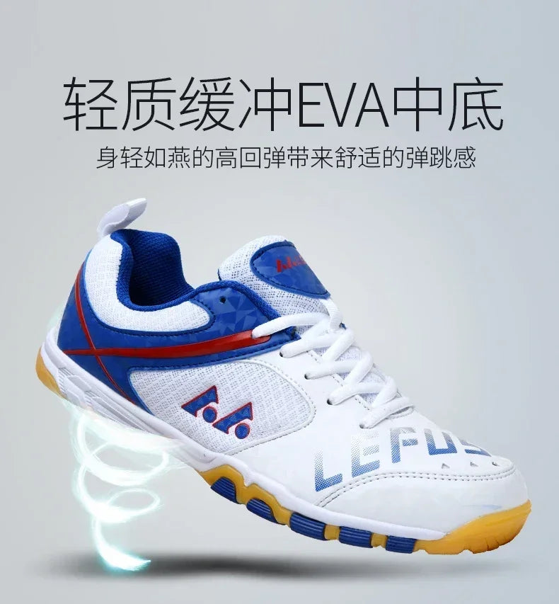 Men Professional Table Tennis Shoes Couple Badminton Shoes Competition Tennis Training Sneakers Men's Sports Shoes Zapatillas