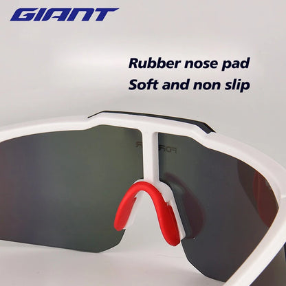 giant long-distance Cycling Glasses super light Men WomenAnti-Fog UV400 Protection MTB Bike Glasses Windproof Sports Eyewear