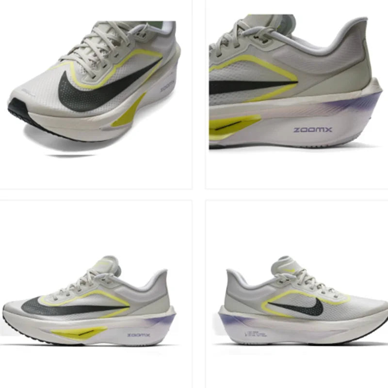 Nike Zoom Fly 6 Men's Racing Road Running Shoes – Lightweight ZoomX Foam Breathable Cushioned Sneakers FN8454-402/800/004/403