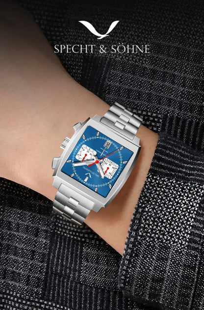Men's Watches 2025 New Hot Luxury Quartz Wrist Watch Japan VK64 Chronograph Trendy Sport Waterproof