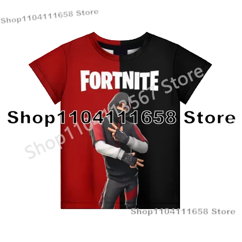 Presentes de Aniversário T-shirt F-Fortnite 3D Print Banana Peely Team Leader Bear para Homem, Tee Battle Royale Gaming, Top de Verão