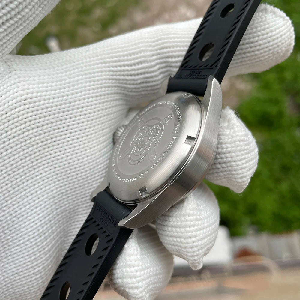 STEELFLIER Official SF740V New Quartz Pilot Series Swiss C3 Luminous 200M Waterproof VH31 Movement Men's Fashion Business Watch