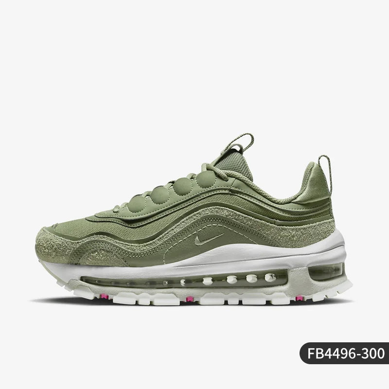 Chaussures de course Nike Air Max 97 pour femme, à amorti d'air et respirantes, FB4496-300