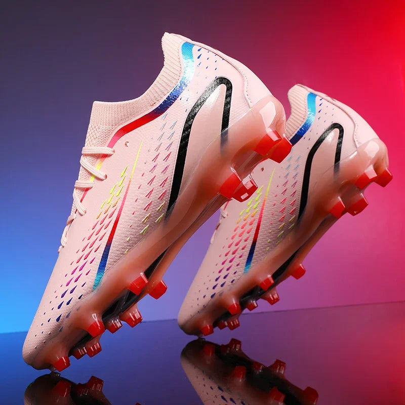 New Men Ultralight Soccer Shoes TF/FG Professional Football Boots Unisex Non-Slip High-quality Wholesale Drop Shipping Training