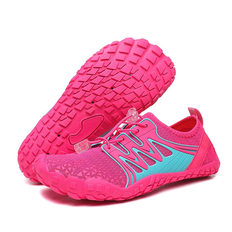 Men's Trail Running Shoes, Lightweight Athletic Zero Drop Barefoot Shoes Non Slip Outdoor Walking Minimalist Shoes for Women