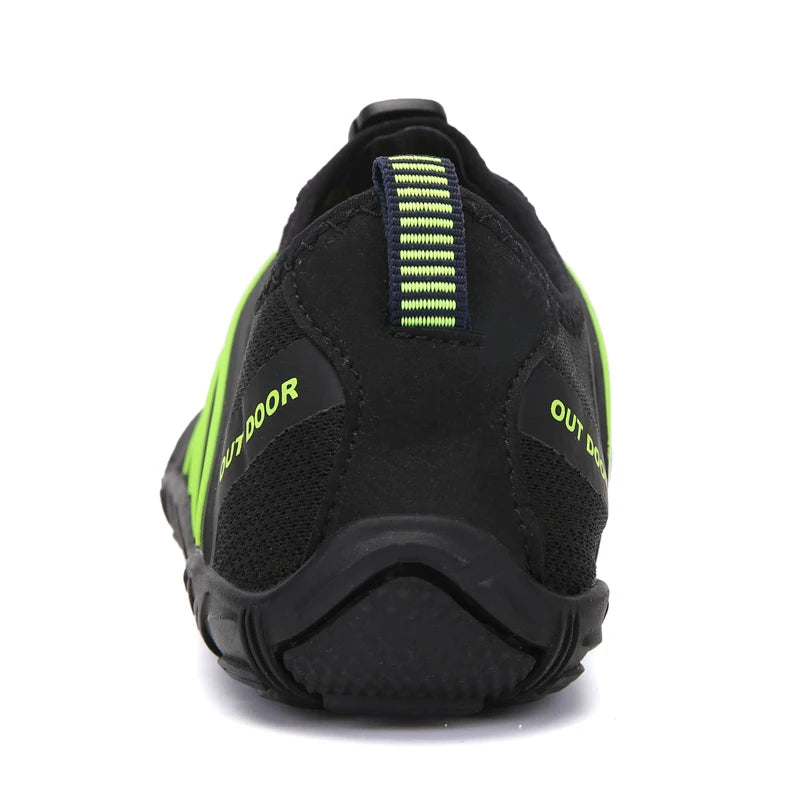Mens Minimalist Running Cross Training Shoes Barefoot Shoes Big Toe Box Five Finger Shoes Saguaro Barefoot Pit Viper Paracord