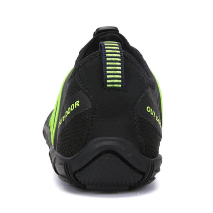 Mens Minimalist Running Cross Training Shoes Barefoot Shoes Big Toe Box Five Finger Shoes Saguaro Barefoot Pit Viper Paracord