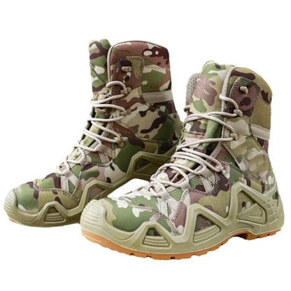 Tactical Hunting Boots Men Boots Special Force Desert Hiking  Boots Outdoor Hiking Boots Ankle Shoes Men's Sneakers