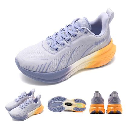 ONEMIX New Cushioned Running Shoes women Fall Winter Heavy Runners Lace-up Women Jump Rope Dance Non-slip Outdoor Sneakers