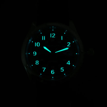 Militado ML08 Quartz Watch Ronda 515 Movement Domed Sapphire Wristwatch BGW9 Luminous 10Bar Waterproof 38mm Vintage Watches