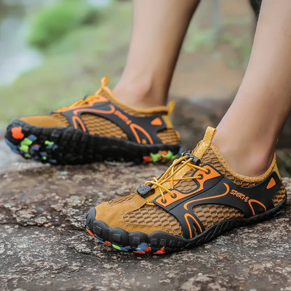 Męskie buty do brodzenia, buty plażowe typu „barefoot”, antypoślizgowe i odporne na zużycie, buty do pływania pod prąd, damskie buty do sportów wodnych na świeżym powietrzu