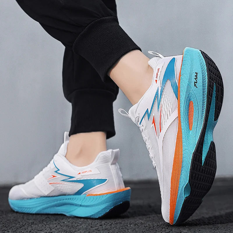 Fashionable Men’s and Women’s Running Shoes, Comfortable and Breathable Casual Sports Shoes, Youth Outdoor Sports Shoes Walking