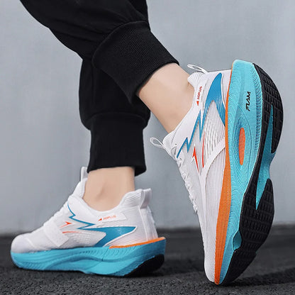 Fashionable Men’s and Women’s Running Shoes, Comfortable and Breathable Casual Sports Shoes, Youth Outdoor Sports Shoes Walking