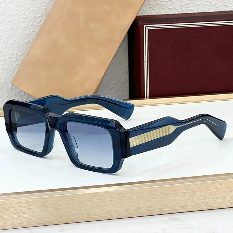 JMM MIGLIA Rectangle Acetate Sunglasses for Men and Women Handmade in Japan High Quality Brand Designer Outdoor UV400 Eyeglasses