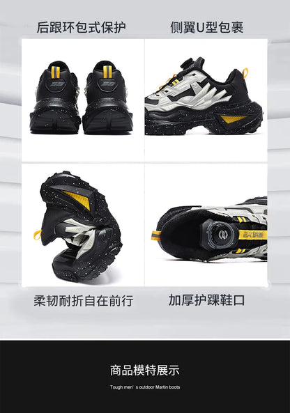 men boots 2025 New Winter Slippers Warm Men Shoes Waterproof Non-Slip Plush Sneakers Male tenis shoes Boots Men Sneakers Winter