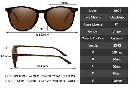 Trendy Polarized Sunglasses For  Women Brand Design Frame Fashion Sunglasses Pink  UV400