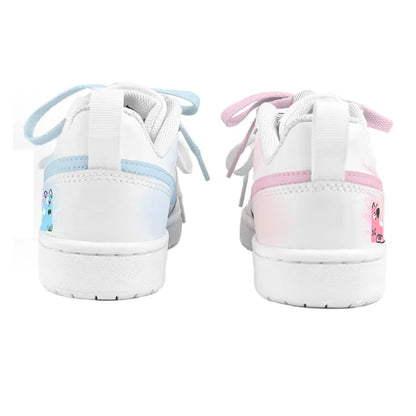 Custom Sneakers Nike Court Borough  Twin Sweet Dreams  Niche Preppy Style  Cute & Sweet Women's Skateboarding Sneakers