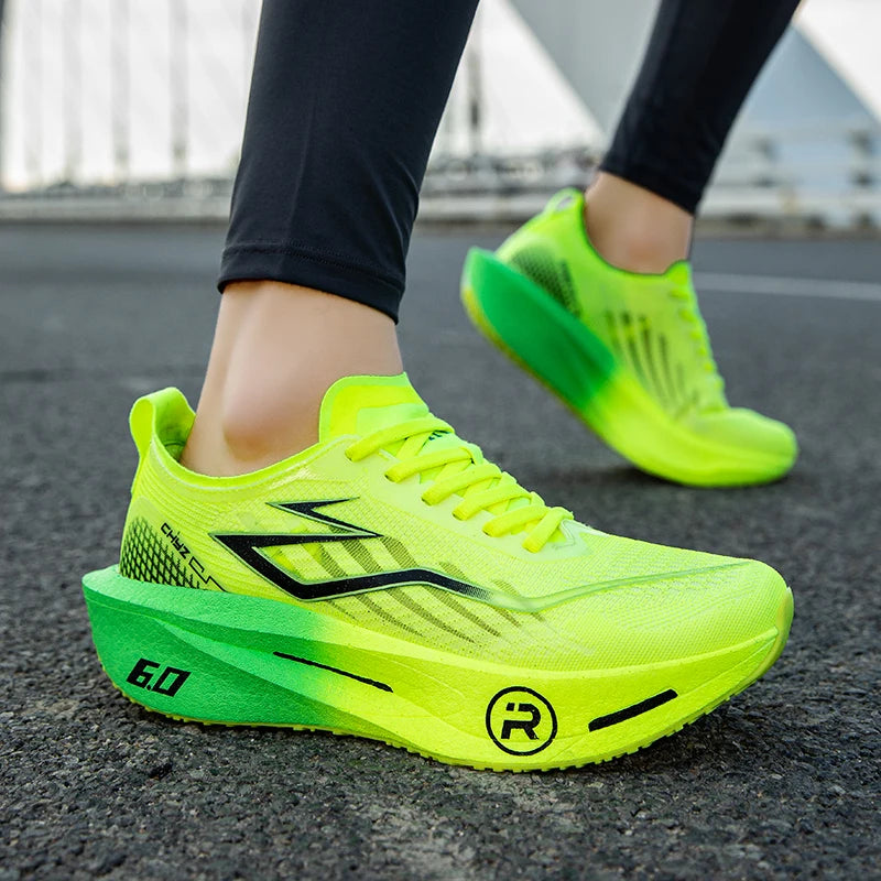 New Sports Shoes for Men&Women, Running Sneakers, Carbon Plate, Male Marathon Racing, Shock-absorbing, Athletics Training Shoes
