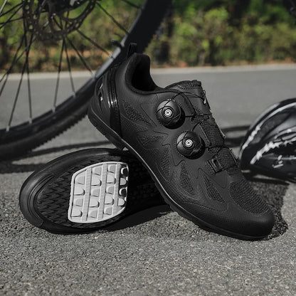 Scarpe da mountain bike non bloccanti da uomo senza tacchette, scarpe da ciclismo su strada RB Speed senza tacchetta, sneaker MTB da donna per pedali flat