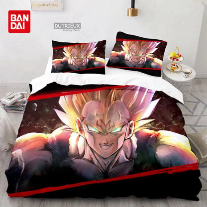 Dragon Ball-sengesæt Anime Goku dynebetræk, dyne og sengetøj Single Twin Full Queen Size 3D gave til børn, voksne og drenge