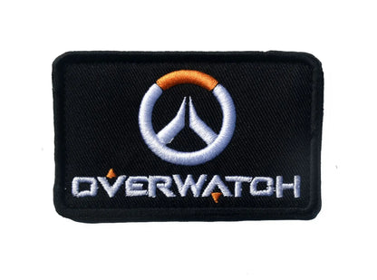 Patch mágico bordado Overwatch D.Va para braço, cosplay, mochila e roupa — decalque decorativo, merchandising para fãs e presente