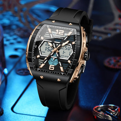 LIGE Digital Men Military Watch 50m Waterproof Wristwatch LED Quartz Clock Sport Watch Male Big Watches Men Relogios Masculino