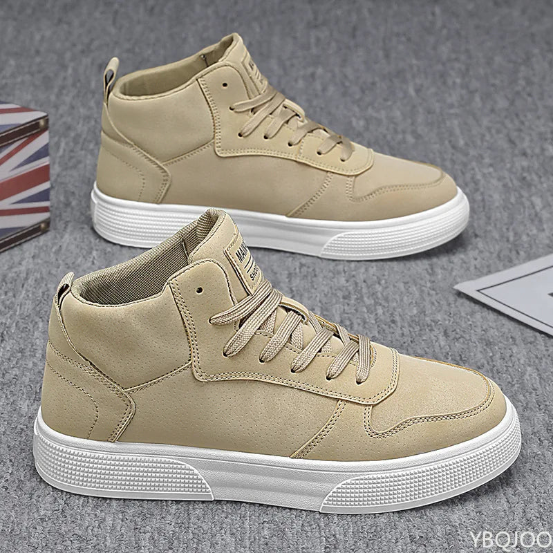 Spring summer new minimalist men's platform shoes fashionable versatile men's sneakers casual comfortable sports shoes